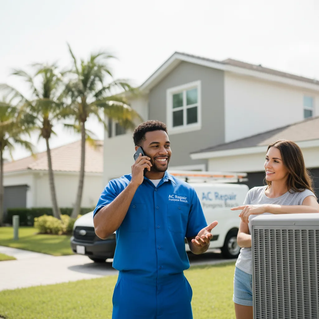 AC Repair Pompano Beach customer support in Leverett